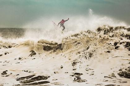 Les grosses vagues de Nazaré