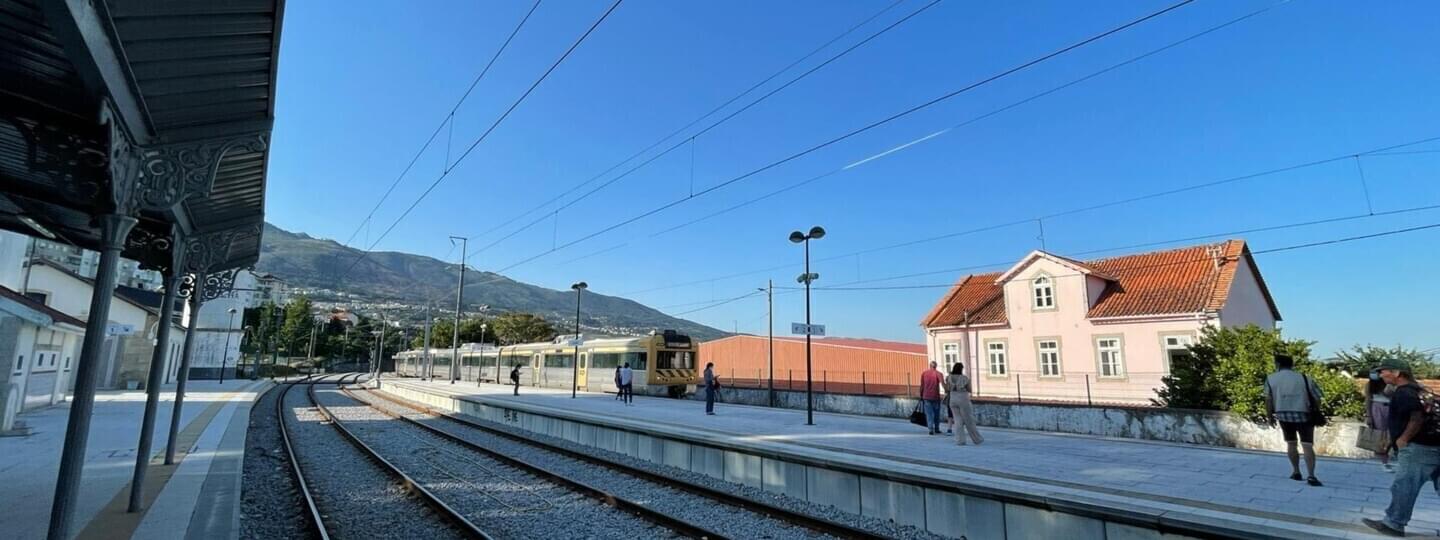 De Covilhã à Guarda en train