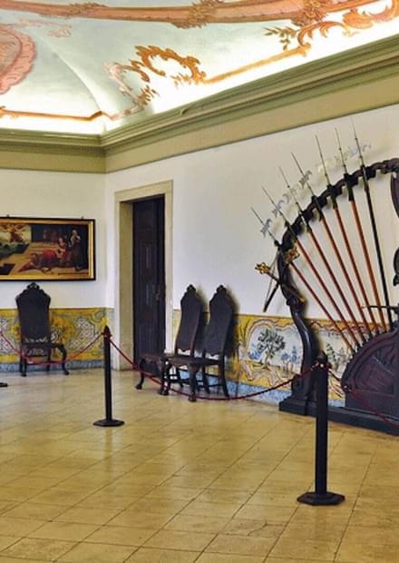 Sala del Examen Privado y Sala de las Armas